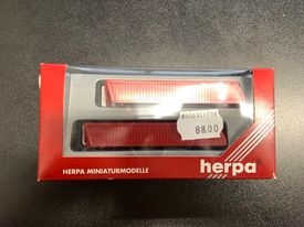 Herpa 051675 Tipvognskasse Rød